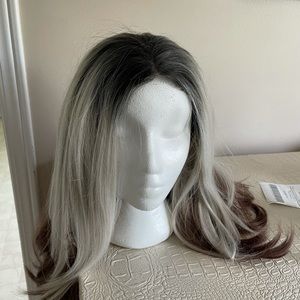 Authentic real human hair Pre-Cut Lace Front Wig.